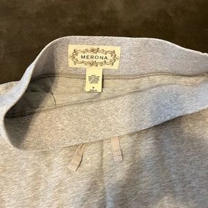 Merona 100 percent cotton grey skirt